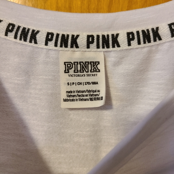 PINK Victoria's Secret Boatneck Lightweight   Long Sleeve Pullover - Picture 4 of 6